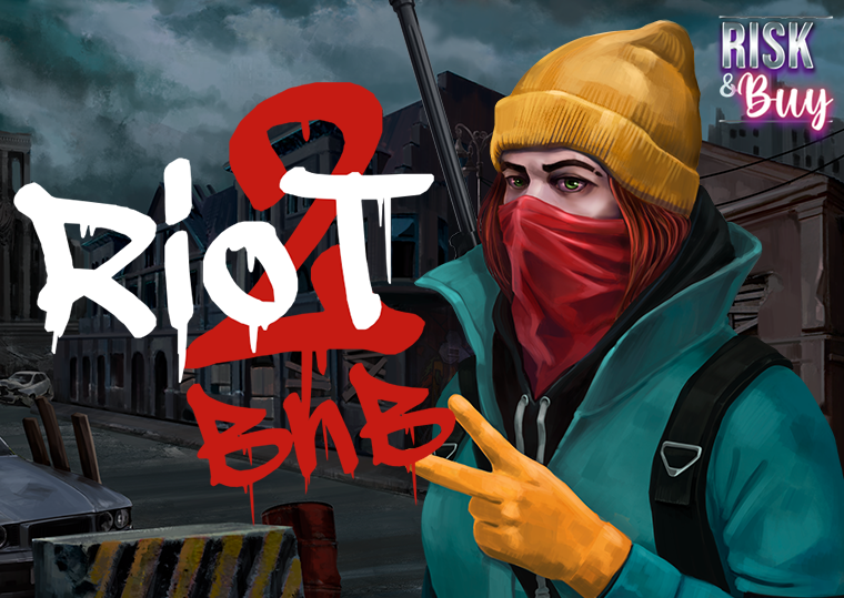 Riot 2: Burn and Blow mascot