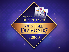 Classic Blackjack with Noble Diamonds gamesglobal