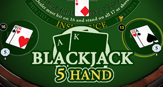 Blackjack (5 Hand) habanero