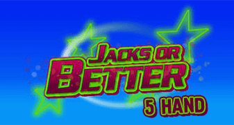 Jacks or Better 5 Hand habanero