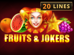 Fruits & Jokers: 20 lines playsongap