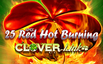 25 Red Hot Burning Clover Link greentube