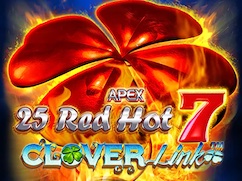 25 Red Hot 7 Clover Link greentube