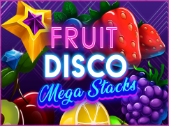 Fruit Disco: MEGA STACKS mascot