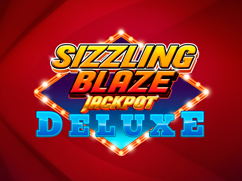 Sizzling Blaze Jackpot Deluxe spinmatic